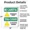 Signmission Safety Culture Sign, 18 in Width, Plastic, Rectangle, Bilingual OS-2PACK-BC-P-1824-L-10035 - alternate 2